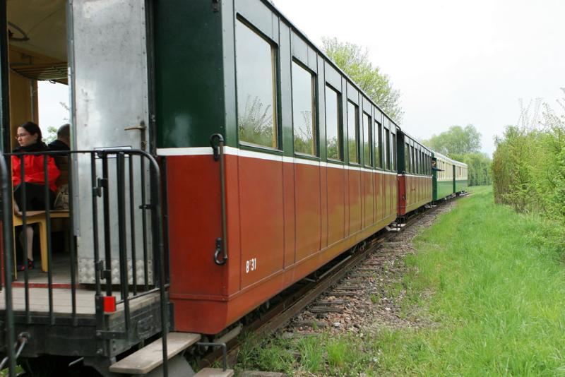 Balade en Baie de Somme - Le petit train  vapeur