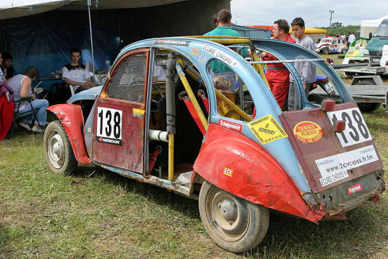 2CV cross en Sologne