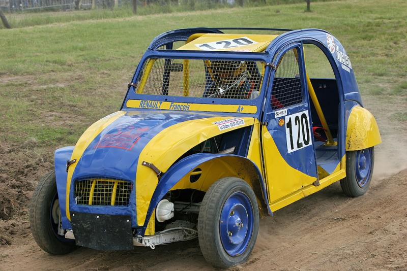 2CV cross en Sologne