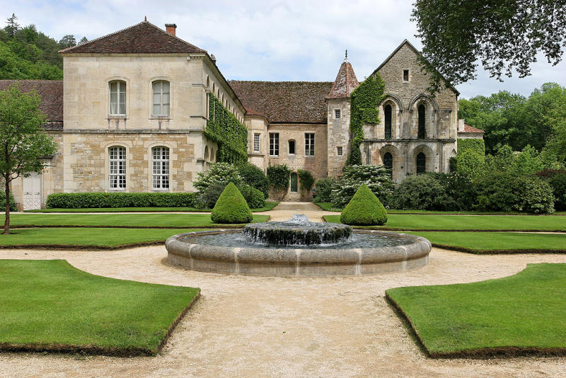 Visite de l'abbaye de Fontenay