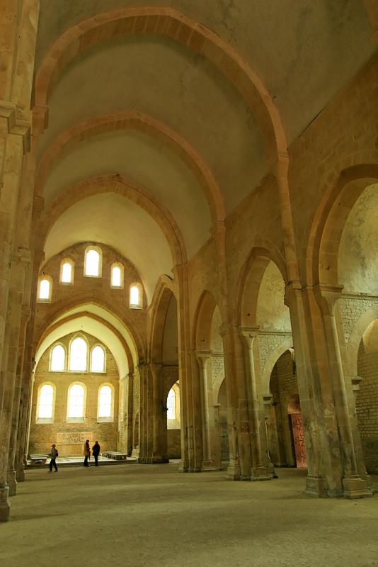Visite de l'abbaye de Fontenay - L'église