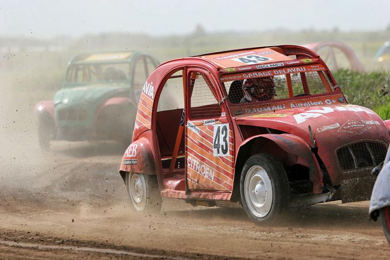 2CV cross en Sologne