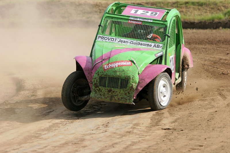 2CV cross en Sologne