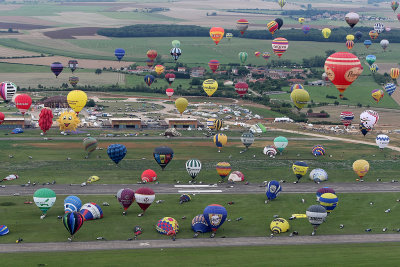 Lorraine Mondial Air Ballons 2011 - Journée du mardi 26/07 - Vol du soir