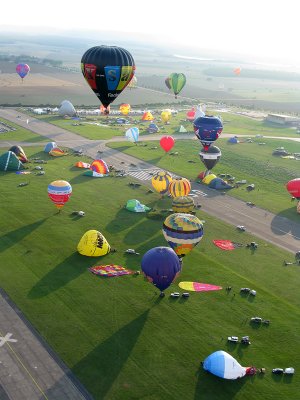 Lorraine Mondial Air Ballons 2011 - Journe du jeudi 28/07 - Vol du soir de Christine