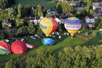 Hottolfiades 2011 - Rassemblement de ballons à Hotton - Hot air balloons meeting in Belgium