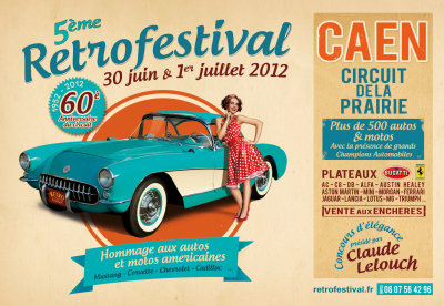 Affiche du Rtro Festival de Caen 2012