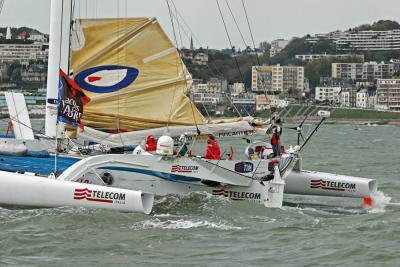 Transat Jacques Vabre 2005 - Dpart des multicoques le dimanche 6 novembre