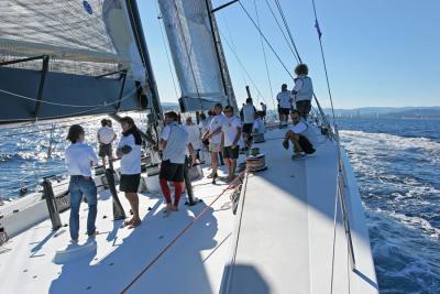 Voiles de Saint-Tropez 2005 -  A day aboard Mari Cha IV