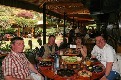 Djeuner au restaurant Le Carnivore  Nairobi