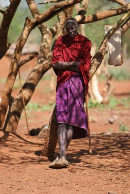 Dpart de la rserve d'Ambosli vers celle de Tsavo Ouest