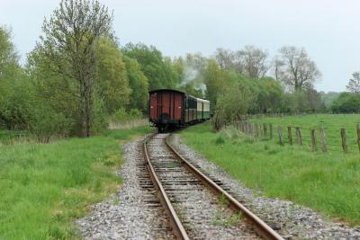 Balade en Baie de Somme - Le petit train  vapeur