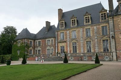 Visite du chateau de la Fert Saint-Aubin situ en Sologne