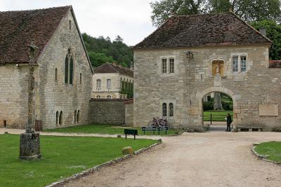 Visite de l'abbaye de Fontenay