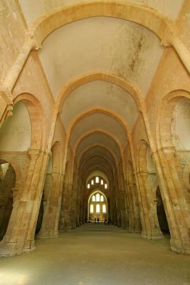 Visite de l'abbaye de Fontenay - L'glise