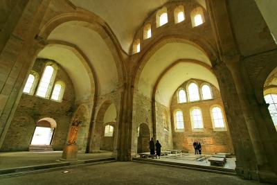Visite de l'abbaye de Fontenay -  Dans l'glise