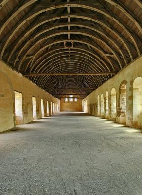 Visite de l'abbaye de Fontenay - Le dortoir