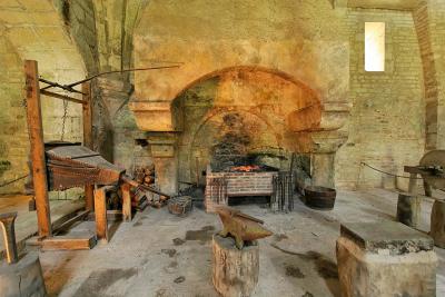 Visite de l'abbaye de Fontenay - La forge