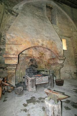 Visite de l'abbaye de Fontenay - La forge