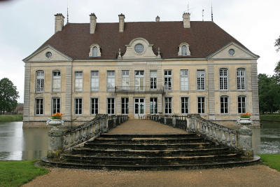 Visite du chateau de Commarin dans la Cte d'Or, en Bourgogne