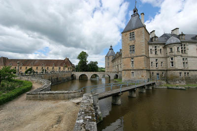 Visite du chateau de Sully, en Bourgogne