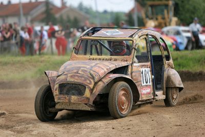 2CV cross en Sologne