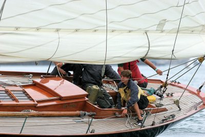 35 Douarnenez 2006 - Le samedi 29 juillet - Pen Duick, le voilier mytique d'Eric Tabarly