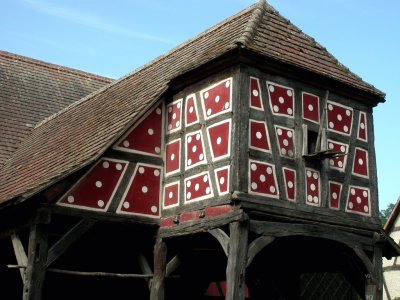 L'comuse d'Alsace  Ungersheim prs de Mulhouse