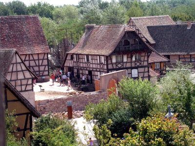 L'comuse d'Alsace  Ungersheim prs de Mulhouse