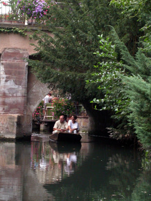 247 Colmar - balade en barque sur la Petite Venise