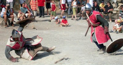 331 Château de Hohlandsburg - combat médiéval