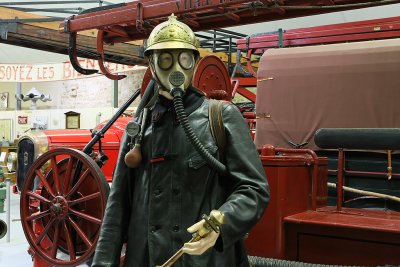 Visite du muse des Sapeurs-Pompiers du Val d'Oise  Osny