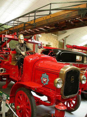 1ère visite du Musée des Sapeurs-pompiers du Val d'Oise en octobre 2003