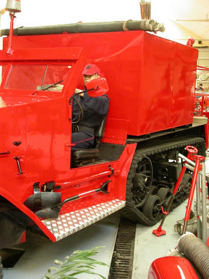 1re visite du Muse des Sapeurs-pompiers du Val d'Oise en octobre 2003