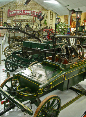 1re visite du Muse des Sapeurs-pompiers du Val d'Oise en octobre 2003