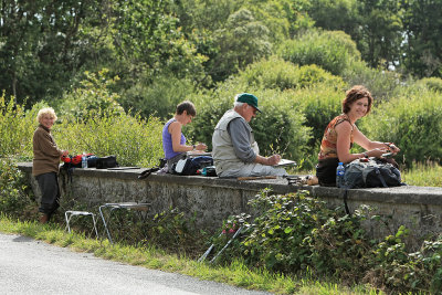 Le groupe du cours d'aquarelle de Kerhinet  l'tang de Sandun - MK3_4741_DXO.jpg