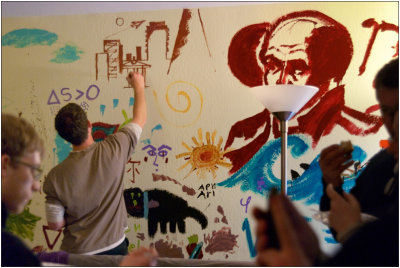 Wall Painting Party, Dec 2011