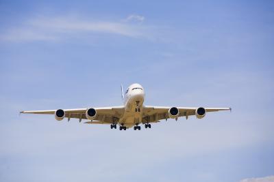 A380 Airbus arrives in Melbourne