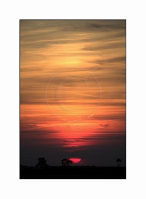 Sunset Over East Anglia
