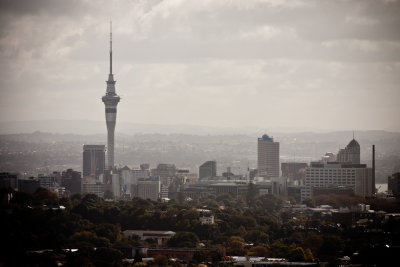 Auckland panorama from One Tree Hill