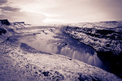 Gulfoss waterfall