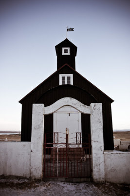 Wooden church in Hafnir