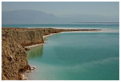 Dead Sea and Mezadah Canyon
