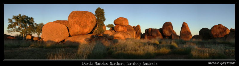 Devil's Marbles panorama