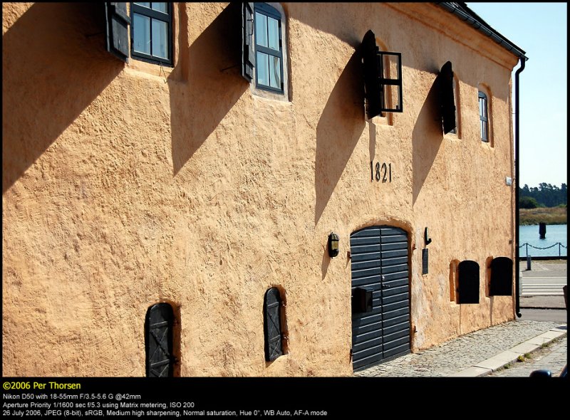 Old Storehouse by Slvesborg Habour