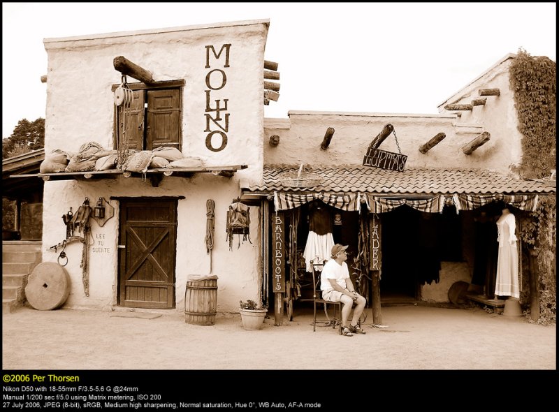 Old Mexico,  High Chaparral, Sweden
