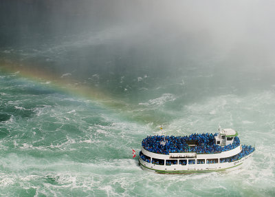 Rainbow in Niagara Falls
