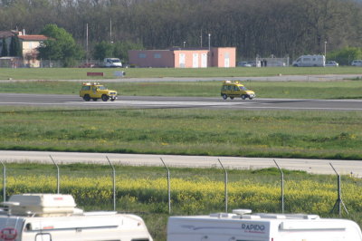 check landing strip