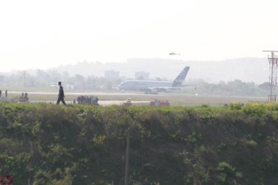 Aligning to runway