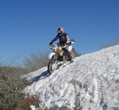 Snow crossing